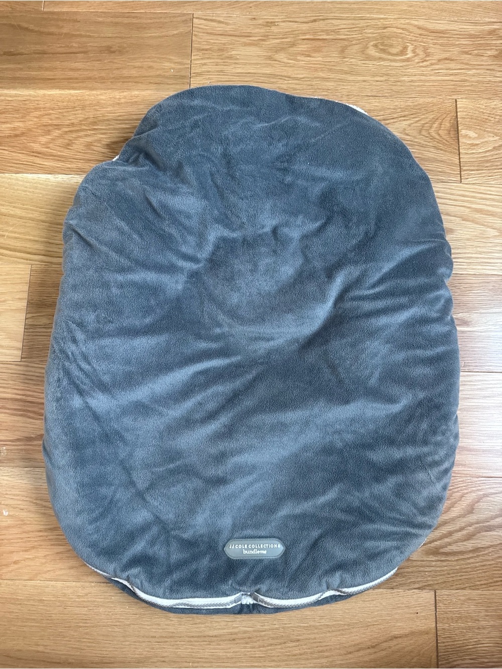 JJ Cole Bundle Me Grey Baby Seat Cushion